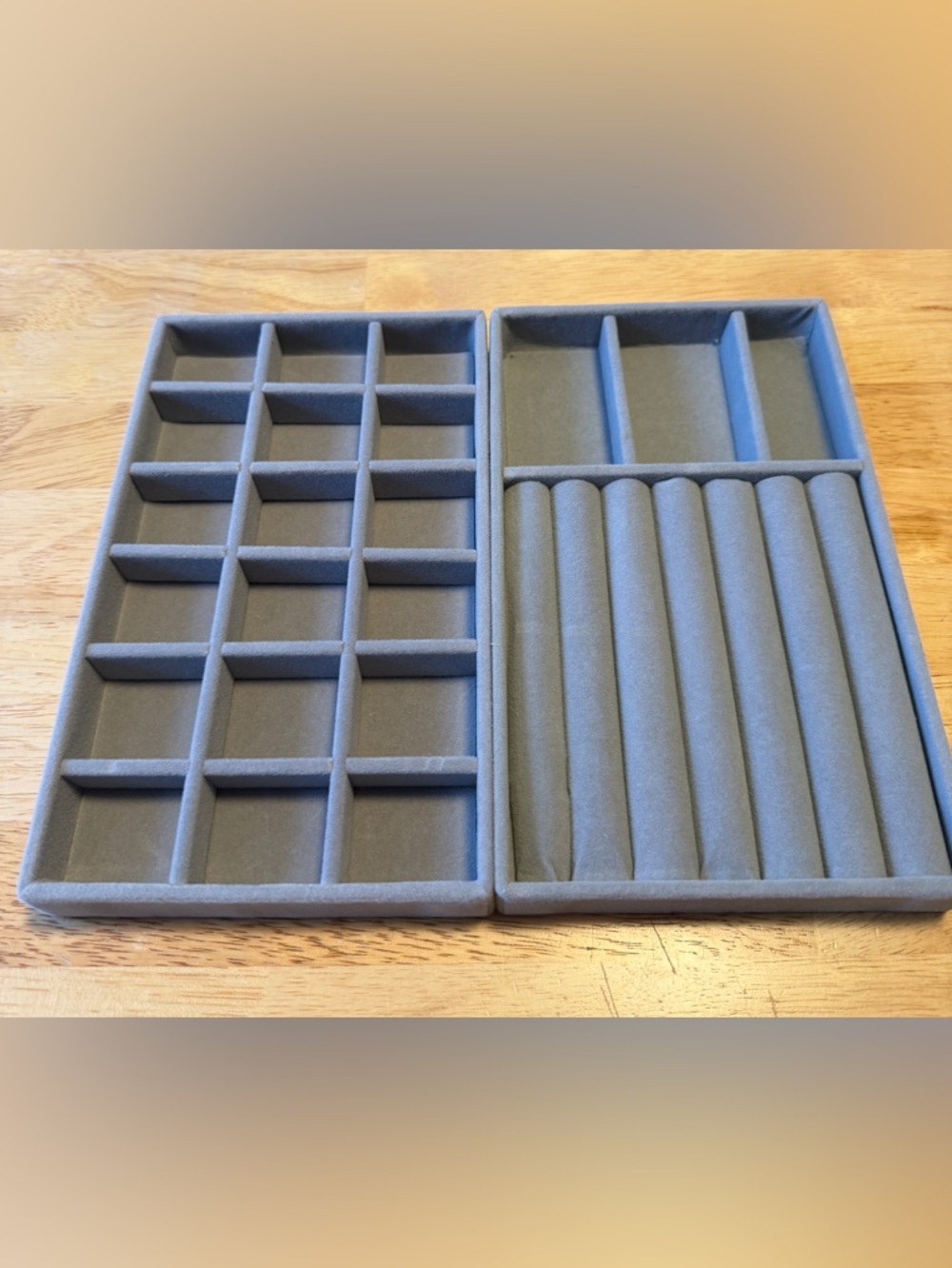 Jewelry Drawer Inserts Organizers Set of 2